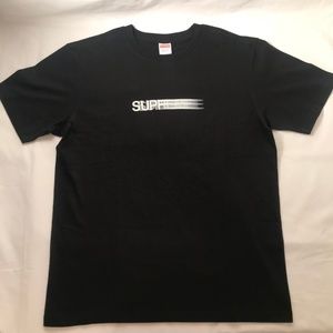 Supreme Motion Logo Tee - Black